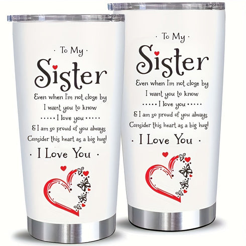 I Love you Sister Travel Mug